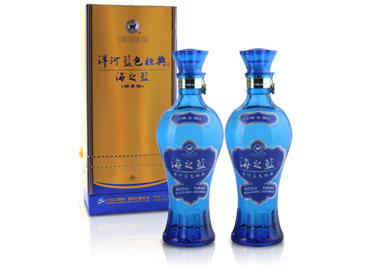 52度洋河蓝色经典海之蓝酒(2瓶)480ml图片