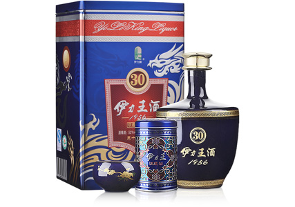 52度伊力王酒(蓝)500ml图片