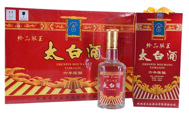 2006年45度珍品猴王太白酒六年陈酿一箱图片