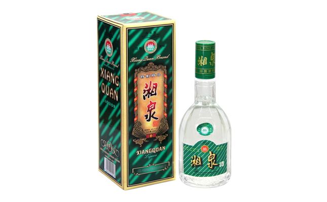 1998年48度酒鬼酒绿盒装湘泉酒收藏老酒500ml图片