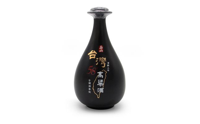 58度黑瓷瓶台湾玉山高粱酒酒龄三年500ml图片
